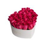 Flowers in a Heart Box