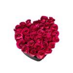 Flowers in a Heart Box