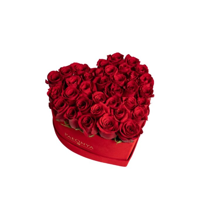 Roses Heart Box