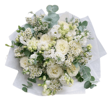 Classic White Elegance Bouquet