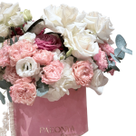 Blush Elegance Hat Box - Image 2