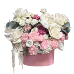 Blush Elegance Hat Box - Image 3